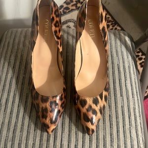 Leopard heels